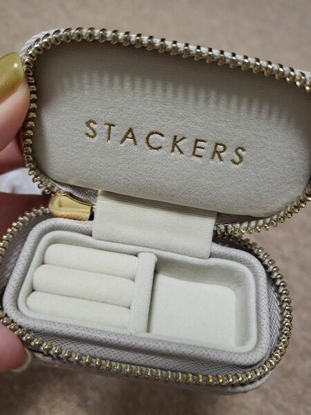 STACKERS LONDON トラベルジュエリーボックス S グレージュ/スタッカーズ TAUPE Travel Box S