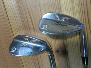 中古 タイトリスト ウェッジ 48° 52° 2本セット Titleist VOKEY DESIGN SM4 NS-PRO950GH(S) 48‐06 52‐08