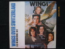 美品 超レア 超希少 The Beatles ビートルズ Paul McCartney ウイングス WINGS OVER SWITZERLAND 1972 Vinyl LP レーベル カラージャケット_画像1