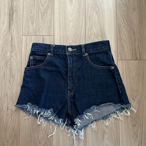 AZUL by moussy／CUTOFF DENIM SHORT PANTS