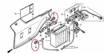 【送料無料】ホンダ純正CBX400F/CBX550F/サイドカバーグロメットセット(BEET キジマ アルフィン イノウエ サイドカバーゴム パッキン)_画像3