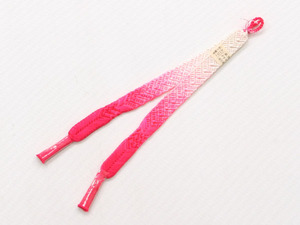 正絹平織り羽織紐(ピンクぼかし)