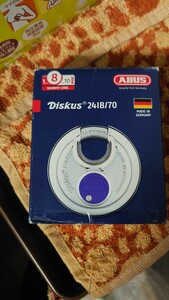 ディスカス　DISKUS　24IB/70　ABUS　アバス　屈強シリンダー南京錠　ドイツ製　未使用