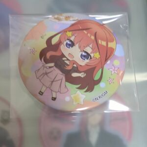 五等分の花嫁 缶バッジ 中野五月