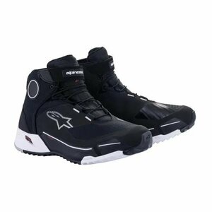 ★25％OFF★業販価格は問合せ下さい★新品アルパインスターズ　CR-X DRYSTAR RIDING SHOE BLACK WHITE 8(25.5cm)