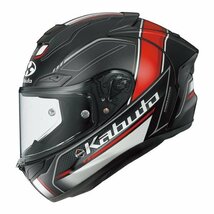 ★18％OFF★業販価格はお問合せ下さい ★新品OGK　kabuto F-17FORTEヘルメット　フラットブラック/レッド　Lサイズ_画像1