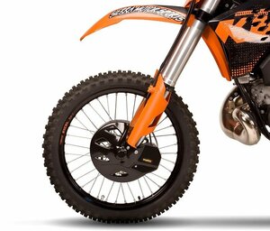 Maier USA フロントディスクガード KTM Husaberg Husqvarna(-'15) Black