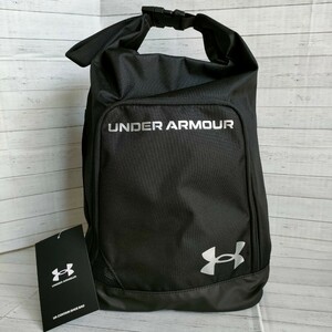 [ черный ] Under Armor UNDER ARMOUR обувь задний сумка для обуви Golf футбол бег спорт уличный 