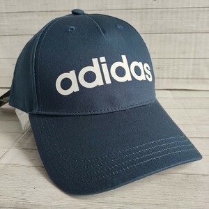 【57-60cm】アディダスadidas　ネイビー　キャップ　ユニセックス　スポーツ　アウトドア　テニス　ジム　熱中症対策　ゴルフ　プレゼント