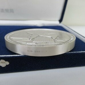 2005年日本国際博覧会 中部国際空港開港 記念貨幣発行記念メダル 純銀 中古 G5-29◎の画像5