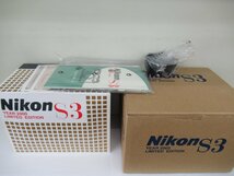 ニコン　Nikon　カメラ　S3　YEAR2000　LIMITED　EDITION　50mmレンズ付　中古 ジャンク G5-53◎_画像10