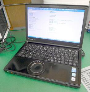 T10986nジャンク Panasonic Let'snote CF-SX3TEYWR corei7 Haswell 第4世代CPU 12.1inch