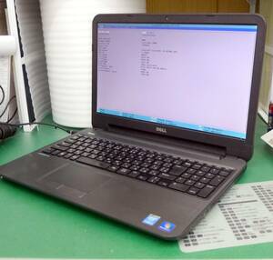 T10989nジャンク Dell Latitude3540 corei5 Haswell 第4世代CPU 15.6inch 