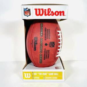 公式　Wilson NFL THE DUKE GAME BALL アメリカンフットボール　アメフト　