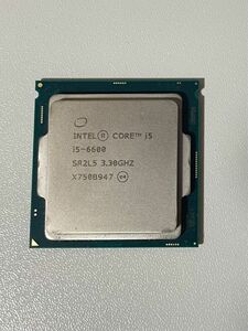 Intel Core i5 6600 ジャンク