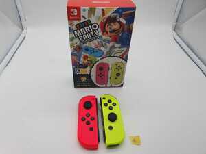 送料無料任天堂マリオパーティーネオンイエローRネオンピンクL4NintendoSwitchニンテンドースイッチジョイコンLRJOYCON左右コントローラ