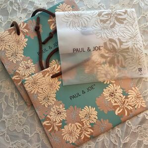 ポール&ジョー紙袋/ビニール袋　3枚