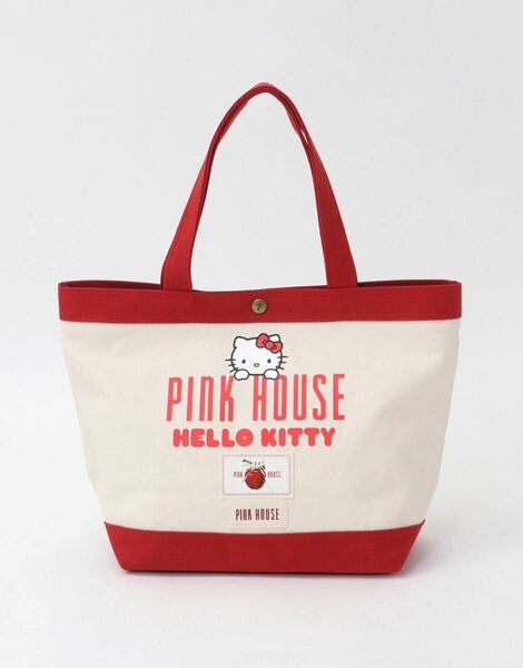 PINK HOUSE×HELLO KITTY プリントバッグ ピンクハウス ハローキティ 完売 即完 トートバッグ TOTE 激レア