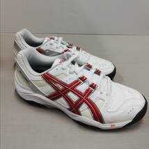 アシックス ［ASICS］屋外用 ハンドボールシューズ ホワイトXレッド27.5cm THH539- 0123 スカイハンド OC 2 _画像4