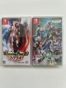 新品未開封品【Switch】 Winning Post 10 2024 サガ エメラルド ビヨンド　早期購入特典付き　2本セット