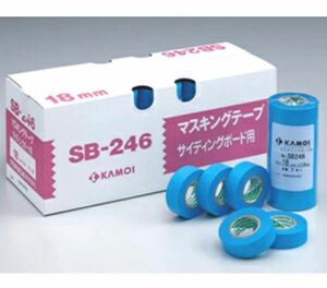 カモイ マスキングテープ No.SB-246 幅18mm（70巻入　６箱