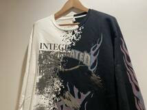 doublet BONDING OPAL PRINT LONG SLEEVE　オパールボンディング　ロングTシャツ　col BLACK　サイズ：M_画像2