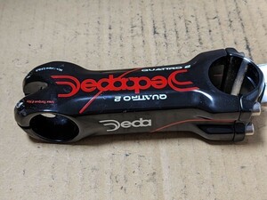 Deda Quatro 2 実測110㎜　31.7㎜クランプ　28.6㎜コラム　STEM221109CC