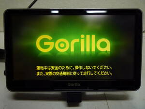 サンヨー　ゴリラ　ワンセグ内蔵　ＮＶ－ＳＤ７４０ＤＴ　７インチ　ポータブルナビゲーション　2010年データ　Gorilla　難あり　　06-0510