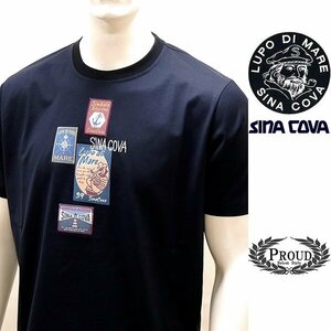 シナコバ Tシャツ L ゴルフ タウンウェア 半袖 ULTIMA ORDINARY サンホーキン メンズ 新作23SS 2322560 sc KRs m 23110530