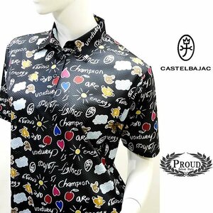  Castelbajac short sleeves shirt 40 9 number lady's Golf Town wear splash air new work 24SS 24030368 jc KAs l 7244274213
