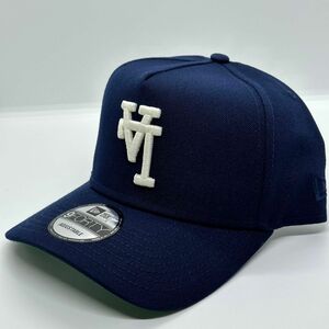 【海外限定】 NEWERA 9FORTY Los Angeles Dodgers ドジャース キャップ ネイビー LA 逆ロゴ ①