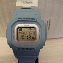 G-SHOCK G-LIDE ミッドサイズ デジタル スクエア ブルー メンズ レディース 腕腕時計GLX-S5600-2JF 新品 未使用 国内正規品 タグ付き_画像9