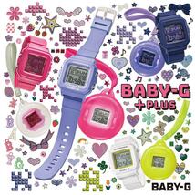 BABY-G BABY-G+PLUS ベイビージープラス デジタル スクエア 樹脂バンド 専用ホルダーつき レディース腕時計 BGD-10K-2JR 新品 未使用_画像2