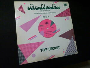 Top Secret - Shrushooshoo／1982／検：井上望がカバーした洋楽の原曲です!! 12インチ 12inch Disco Japan