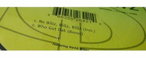 Sporty Thievz - No Billz, Billz, Billz (Why, Why, Why)／1999／US／検：アメリカ盤 12インチ 12inch