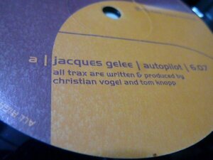 Jacques Gelee - Autopilot / The Trapper／2002／Germany／検：ドイツ盤 12インチ 12inch Tech House