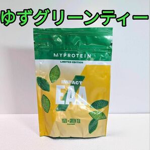 ゆず グリーンティー 250g EAA　マイプロテイン