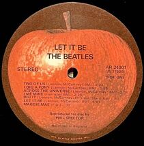 ★USオリジ[両面Bell Sound刻印/白インナー付属]★LET IT BE / THE BEATLES[レット・イット・ビー / ザ・ビートルズ] LPレコード_画像4