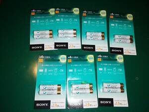 SONY CycleEnergy single 4 rechargeable Nickel-Metal Hydride battery total 14ps.@ click post . shipping 