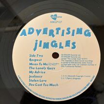 【LP】Advertising / Advertising Jingles (Album RE) (Vinyl Japan - ASKLP127) 英国産極上Power Pop大名盤 TOT TAYLOR PUNK パワーポップ_画像3