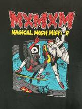 MAGICAL MOSH MISFITS X キン肉マン 四次元殺法 ブラックホール&ペンタゴン Tシャツ M マジカルモッシュミスフィッツ　送料無料_画像2