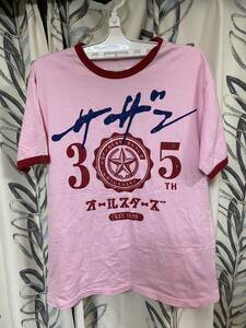 サザンオールスターズ ３５周年　 リンガーTシャツ　送料無料　ピンク