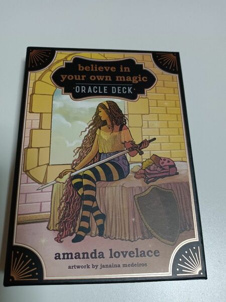 オラクルカード "Believe in Your Own Magic" Amanda Lovelace 全文英語 ガイドブック付き