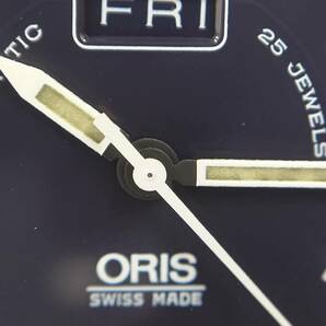 2961■ORIS オリス 7500 cal.635 ステンレスベルト 自動巻き メンズ 腕時計 デイデイトの画像5