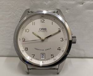 2965■ORIS　オリス　7505 cal.633　本体のみ　25石　裏スケルトン　自動巻き　メンズ　白文字盤　腕時計