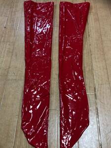  включение в покупку не возможно * стоимость доставки 390 иен супер глянец супер стрейч костюм маскарадный костюм рост рост чулки ( красный )XXL