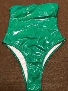  включение в покупку не возможно * стоимость доставки 390 иен супер глянец супер стрейч костюм маскарадный костюм рост рост высокий ноги Leotard ( зеленый )XL