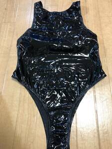  including in a package un- possible * postage 390 jpy super lustre super stretch .. swimsuit costume fancy dress extension extension swimsuit Leotard ( black )XXL