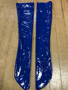  including in a package un- possible * postage 390 jpy super lustre super stretch costume fancy dress extension extension stockings ( blue )XXL