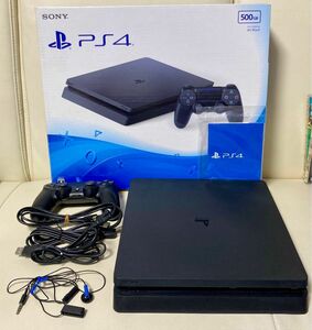 PlayStation4 ジェット・ブラック 500GB CUH-2000AB01 元箱付き